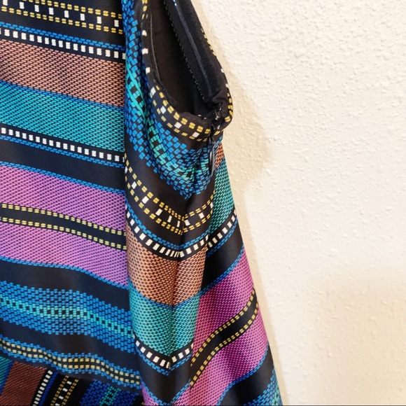 Maggy London One Shoulder Asymmetrical Dress Sz 6 - Picture 5 of 8